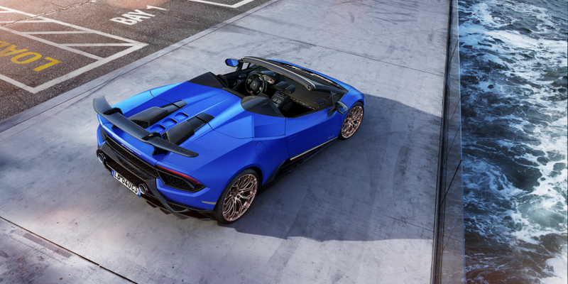 Illustration for article titled Feel Expensive Wind In Your Hair With The 2019 Lamborghini Huracán Performante Spyder
